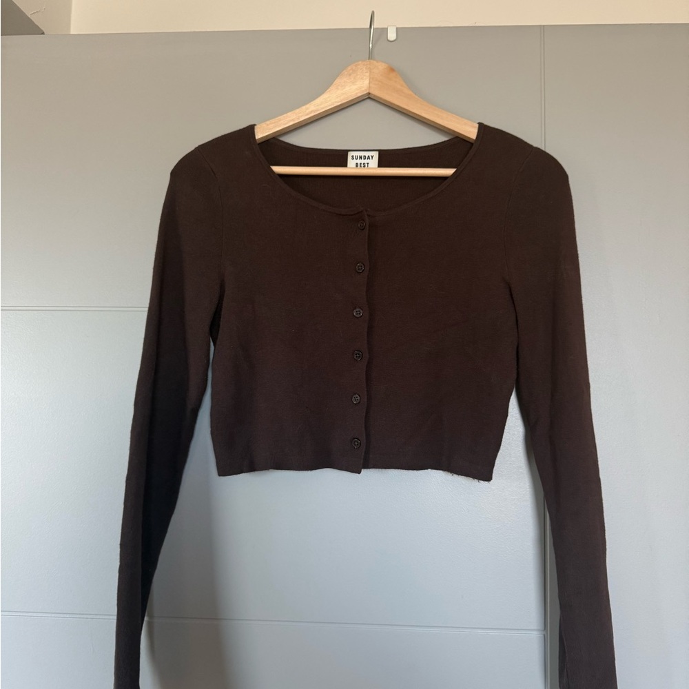 Sunday Best Cropped Cardigan